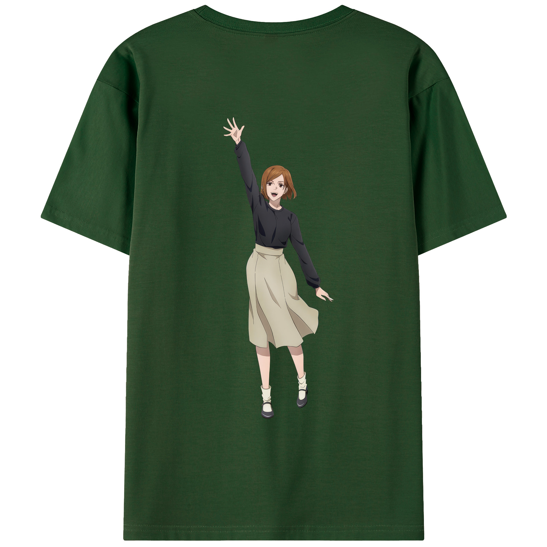 （画像用） 呪術廻戦 Jujutsu Kaisen 綿100％半袖Tシャツ（背面プリント）